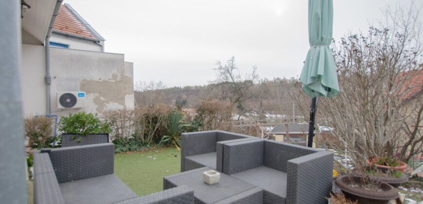 SZENTENDRE–51 nm–1+2 SZOBA–KERT–TERASZ–JÓ ÁLLAPOTÚ