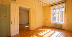 Budapest Visegrádi utcában eladó egy 105 nm nagyságú felújítandó nagypolgári lakás, liftes társas házban.