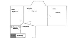 Budapest Visegrádi utcában eladó egy 105 nm nagyságú felújítandó nagypolgári lakás, liftes társas házban.