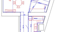Ízléses – magas minőségű felújítás egy első emeleti világos lakásban a Kálvária térnél.