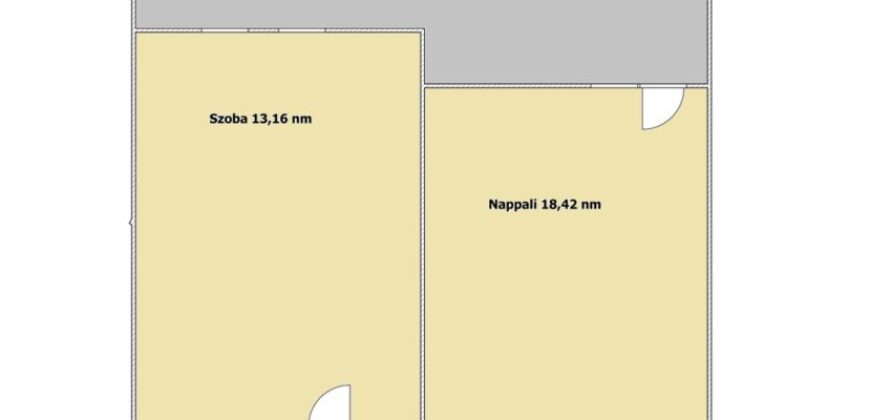 BUDAPEST VIII. KERÜLET – CIPRUS UTCA–KERTKAPCSOLATOS, TERASZOS LAKÁS ELADÓ